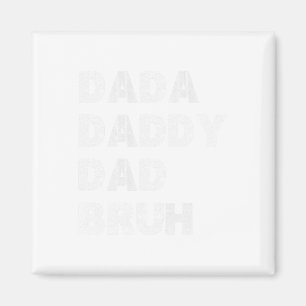 Papa Papa Bruh Happy Fathers Day Mannen Cadeau Wif Magneet