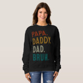 Papa papa Bruh Vaderdag 2022 Trui (Voorkant volledig)