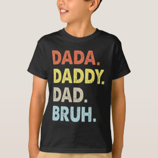 Papa Papa Bruh Vaders Dag Plezier Vintage T-shirt