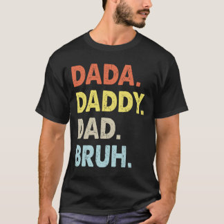Papa Papa Bruh Vaders Dag Plezier Vintage T-shirt