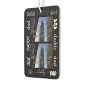 Papa Papa Custom Twee Foto Luchtverfrisser (Links)