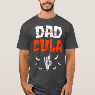 Papa papa Dracula Monster Costume Halloween T-shirt