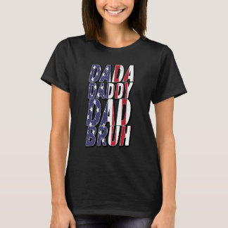 papa papa pap bruh papa van het jaar Vaderdag T-shirt