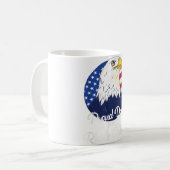 Papa Papa papa Grootvader Happy First Father' Koffiemok (Voorkant links)