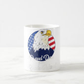 Papa Papa papa Grootvader Happy First Father' Koffiemok (Center)