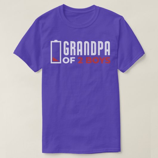 Papa Papa Papa Opa Vaderdag opa T-shirt (Design voorkant)