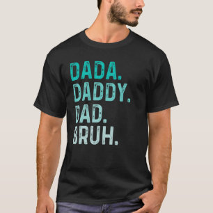 papa papa pappa bruh Vaderdag  grappig vet T-shirt