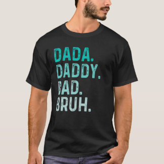 papa papa pappa bruh Vaderdag grappig vet T-shirt