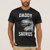 PAPA PAPA SAURUS DINOSAURUS T-SHIRT (Voorkant)