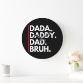 PAPA PAPPIE PAPA BROER GROTE KLOK (Huis)