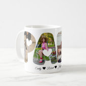 PAPA Photo Collage Mok - Perfect cadeau voor papa (Voorkant links)