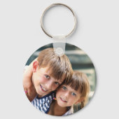 Papa Photo Love You to Rough and Back Sleutelhanger (Achterkant)