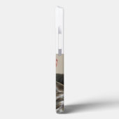 Papa photo with black text  iPhone case (Achterkant / Links)