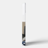 Papa photo with blue text  Case-Mate iPhone case (Achterkant / Rechts)