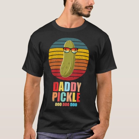 Papa Pickle - Sour Cucumber Gherkin Essential T-S T-shirt (Voorkant)