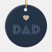 Papa, Pijler van Eer Keramisch Ornament (Voorkant)