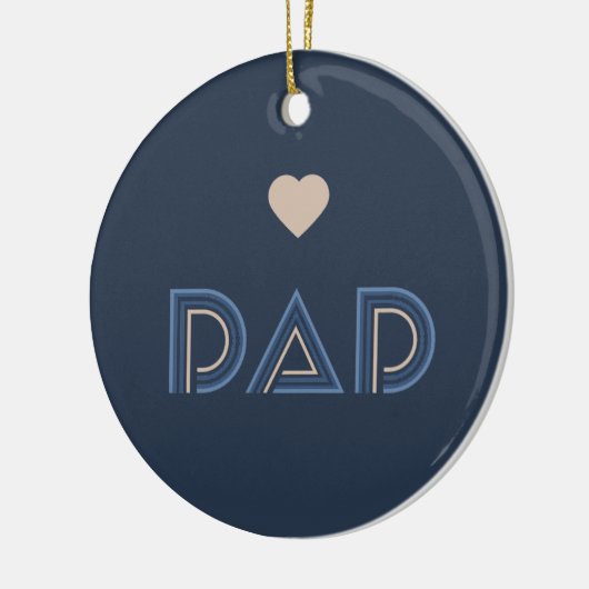 Papa, Pijler van Eer Keramisch Ornament (Links)