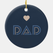 Papa, Pijler van Eer Keramisch Ornament (Achterkant)