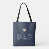 Papa, Pijler van Eer Tote Bag (Achterkant)