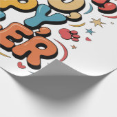 Papa Pito Pappy Pawer Cadeaupapier (Hoek)