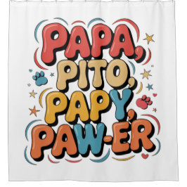 Papa Pito Pappy Pawer Douchegordijn