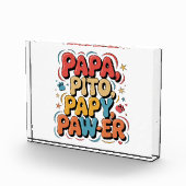 Papa Pito Pappy Pawer Fotoblokken (Rechts)