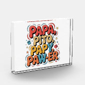 Papa Pito Pappy Pawer Fotoblokken (Links)