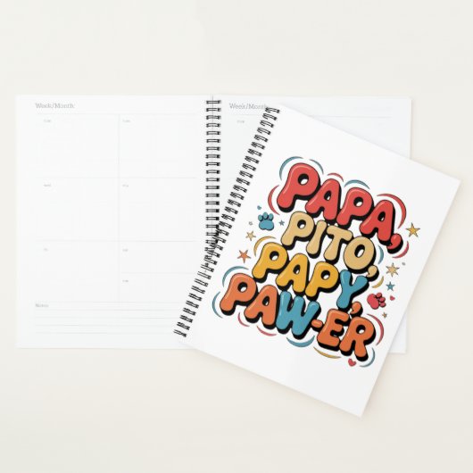 Papa Pito Pappy Pawer Planner (Display)