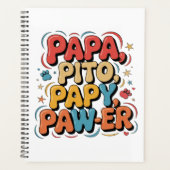 Papa Pito Pappy Pawer Planner (Voorkant)