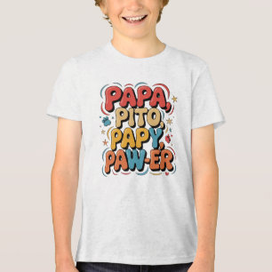 Papa Pito Pappy Pawer Tri-Blend Shirt