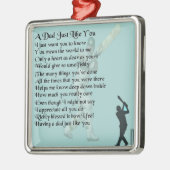 Papa Poem - Cricket design Metalen Ornament (Links)