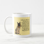 Papa Poem - German Shepherd Dog Koffiemok (Links)