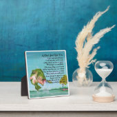 Papa Poem Plaque - Gevist design Fotoplaat (Insitu)