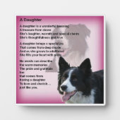 Papa Poem Plaque - RandCollie Design Fotoplaat (Voorkant)