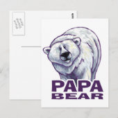 Papa Polar Beer Briefkaart (Voorkant / Achterkant)