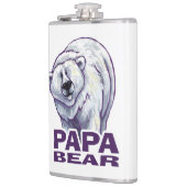 Papa Polar Beer Heupfles (Links)