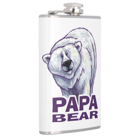 Papa Polar Beer Heupfles (Rechts)