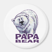 Papa Polar Beer Magneet (Voorkant)