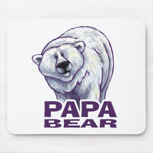 Papa Polar Beer Muismat (Voorkant)