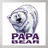 Papa Polar Beer Poster (Voorkant)