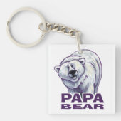 Papa Polar Beer Sleutelhanger (voorkant)