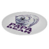 Papa Polar Beer Snijplank (Hoek)