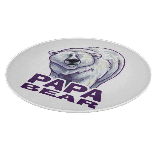 Papa Polar Beer Snijplank (Hoek)