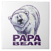 Papa Polar Beer Tegeltje (Voorkant)