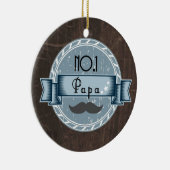 PAPA-prijs Keramisch Ornament (Rechts)