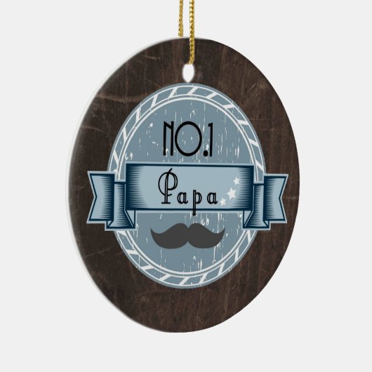 PAPA-prijs Keramisch Ornament (Rechts)