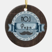 PAPA-prijs Keramisch Ornament (Voorkant)