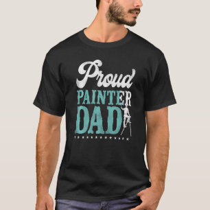 Papa Proud Painter Painter T-shirt