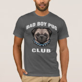Papa Pug Lover T-shirt (Voorkant)