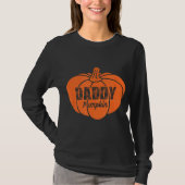 Papa Pumpkin Matching Family Halloween Thanksgivi T-shirt (Voorkant)